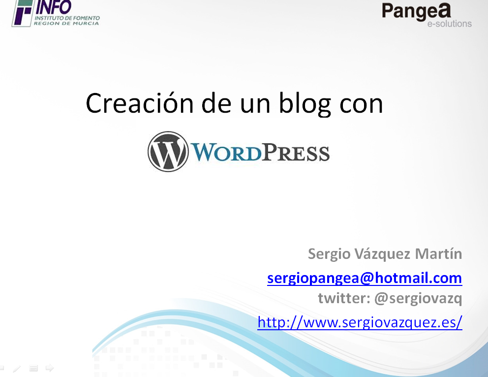 Creación de un blog con WordPress